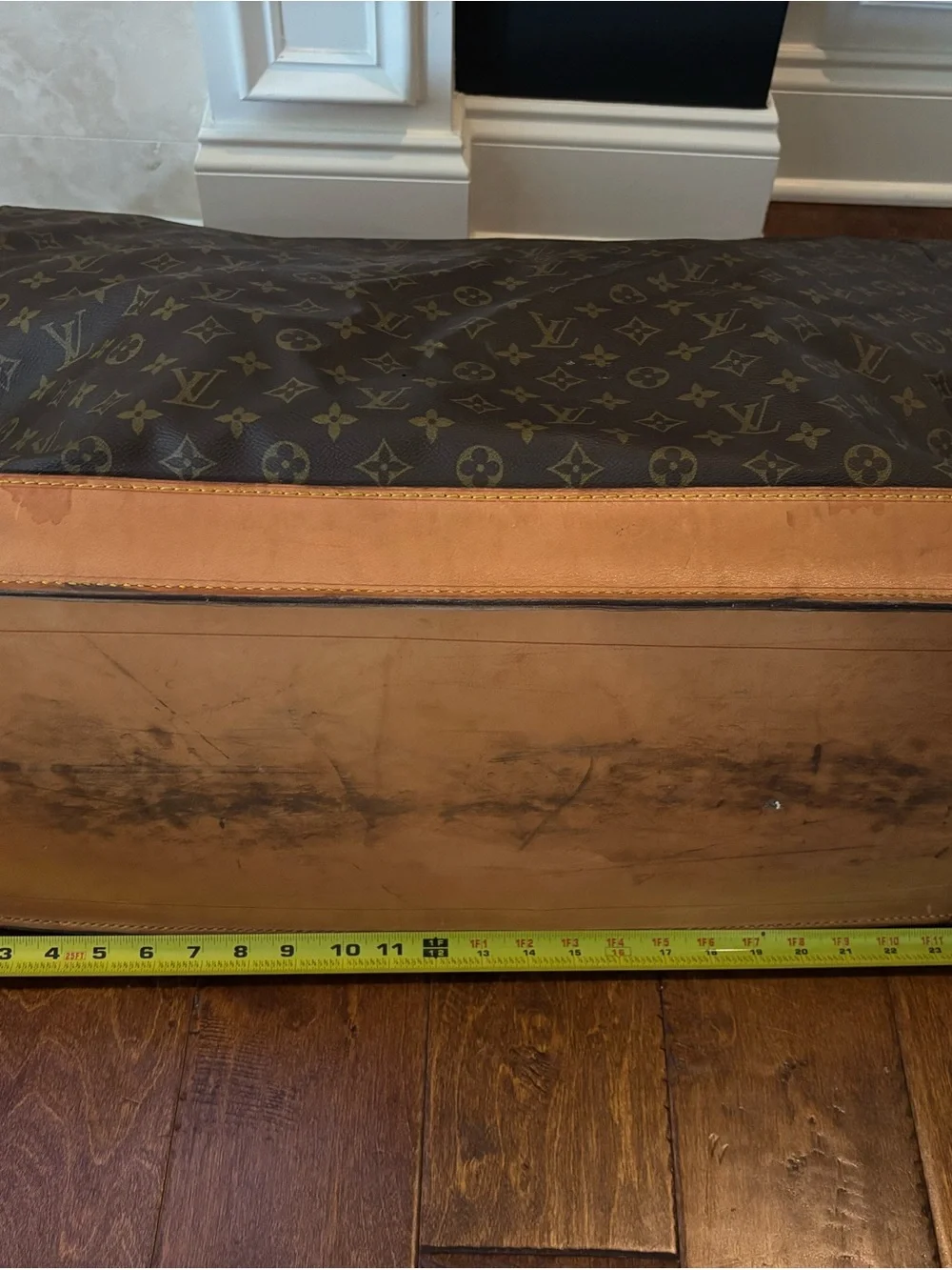 Authentic Louis Vuitton Monogram Canvas Steamer 65 Travel Bag